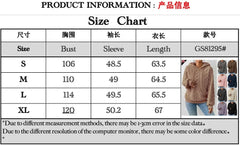 Loose Plush Coat Outwear Casual Fashion Trend Women's Pullover Hoodies Long Sleeve Sweater Flannel Hooded Sweatshirts