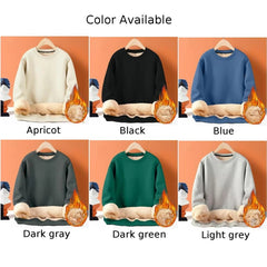 Mens Plain Sweatshirt Pullover Crew Neck Fleece Jumper Casual Work Top Hoodie Solid Color Sports And Leisure Lamb Fleece Sweater