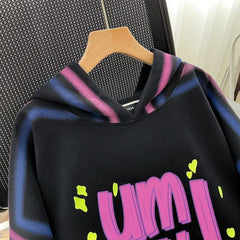 Oversized Top Women Hoodie Autumn Letter Print Korean Fashion Women Clothes Streetwear Designer Long Sleeve Pullover