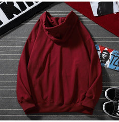 2023 New Casual Women's/Men's Sweatshirts Oversized Hooded Zipper Coats Spring Autumn Jackets Red Wine Hoodies  jp175