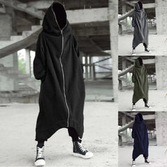 Men's Solid Color Outerwear Personality Dark Style Full Body Long Sleeved Cute Foam Star Mens Zip up Tunic Sweatshirt 4 1 Year