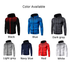 Clothing Sweatshirt Coat Zip Up Comfortable Hooded Hoodies Athletic Sport Spring Breathable Tops Jacket Long Sleeve